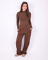 Tall pantalon jogger brown