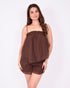 flowy set brown