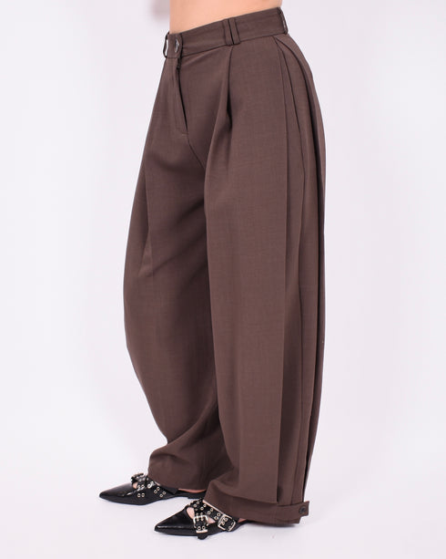 Leila pantalon brown