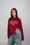Priority Amsterdam longsleeve bordeaux