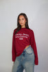 Priority Amsterdam longsleeve bordeaux