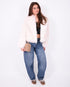 fluffy coat creme