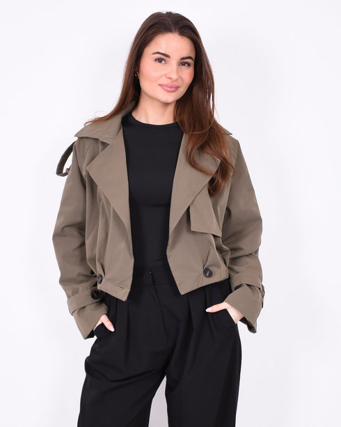 Spring trenchcoat green