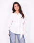 Knot blouse white