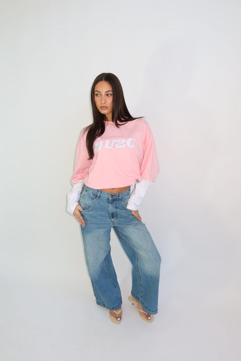 4u2c longsleeve pink