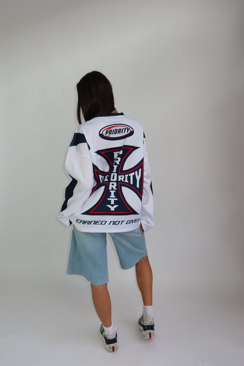 priority jersey longsleeve navy