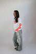 ppp longsleeve white/orsnge