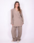 Bibi boxy blazer taupe