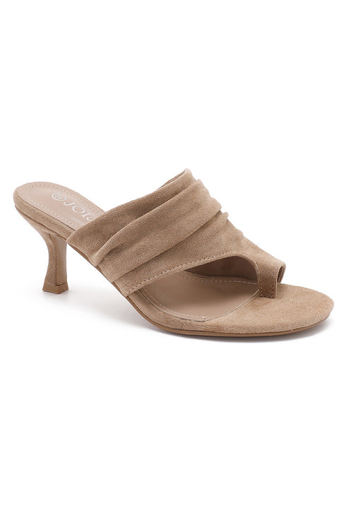 Maya heels taupe
