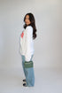 Priority worrior longsleeve white