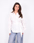 Knot blouse white