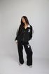 priority stripe tracksuit black