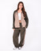 Avery contrast tracksuit green