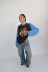 Priority ‘10’ Distressed Longsleeve Blue