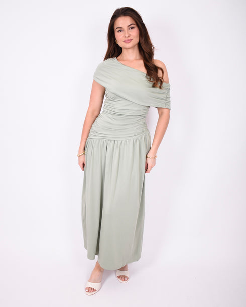 maya dress green