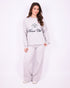 Tennis club knit set grey