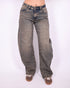 vintage barrel stretch jeans