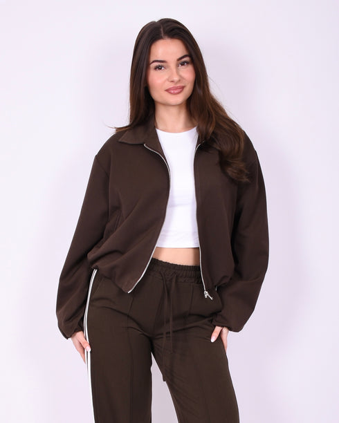 jacky bomber jacket brown