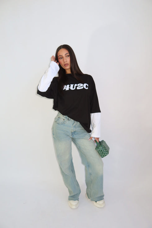 4u2c longsleeve black