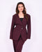 Yasmin blazer Bordeaux