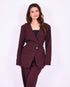Yasmin blazer Bordeaux