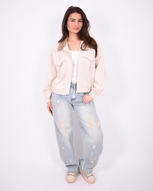 Leya jacket crème
