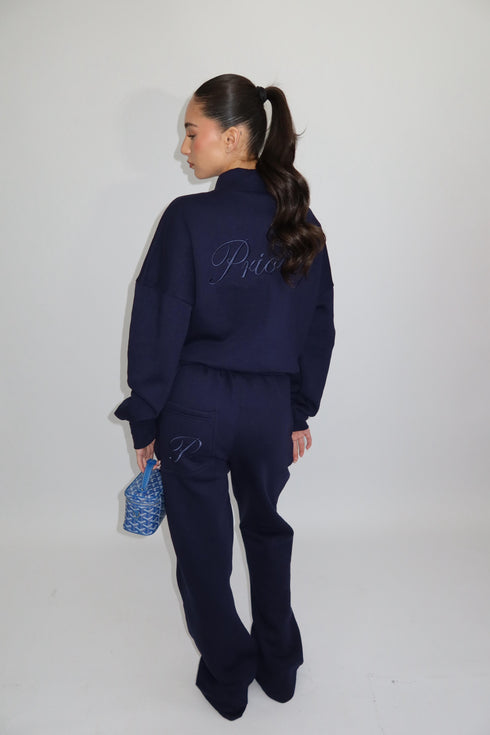 priority bomber jacket set navy