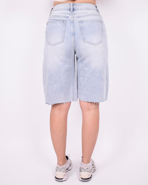 Stretch jort blue