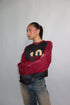 Priority ‘10’ Distressed Longsleeve Bordeaux