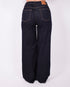 wide leg stretch jeans dark blue