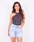 Liva stretch short light Blue