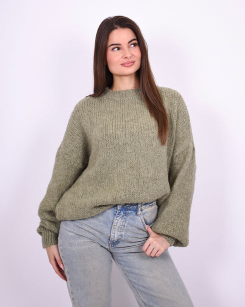 Kiki sweater army green