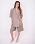 pantalon jort taupe