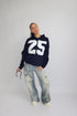 priority 25 hoodie navy