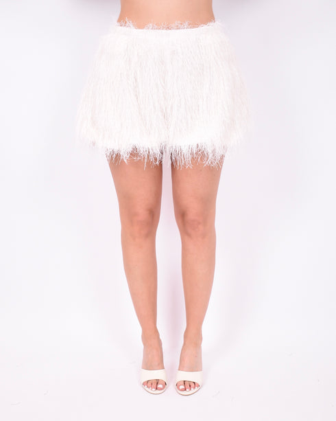 fluffy short creme