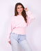 Redefined snatch sweater pink