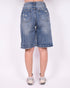 ripped jort medium blue