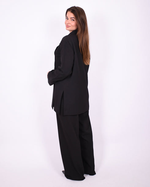 Bibi boxy blazer black
