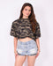 Camo oversized tee
