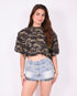 Camo oversized tee