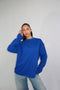priority blanc longsleeve kobalt