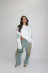 Priority monogram longsleeve white