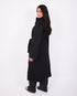 city chic trenchcoat black