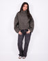 checkered windjacket green