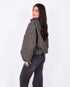 checkered windjacket green