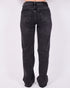 mid waist tall stretch jeans washed black