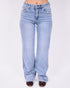 mid waist tall stretch jeans blue