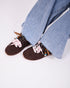 lina sneaker Dark brown
