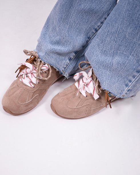 lina sneakers taupe
