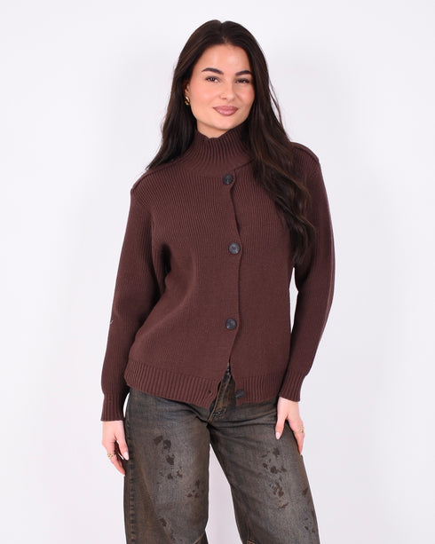 amy knit brown